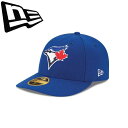 ◆◆ <ニューエラ> NEWERA キャップ LP 59FIFTY MLBオンフィールド トロント・ブルージェイズ ゲーム 14524653(4)