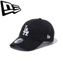 ◆◆ <ニューエラ> NEWERA キャップ カジュアルクラシック ロサンゼルス・ドジャース ブラック × ホワイト 14524777(4)