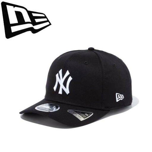 ◆◆ <ニューエラ> NEWERA キャップ 9FIFTY ストレッチスナップ ニューヨーク・ヤンキース ブラック × ホワイト 14524911 ◆◆ <ニューエラ> NEWERA キャップ 9FIFTY ストレッチスナップ ニューヨーク・ヤンキース ブラック × ホワイト 14524911