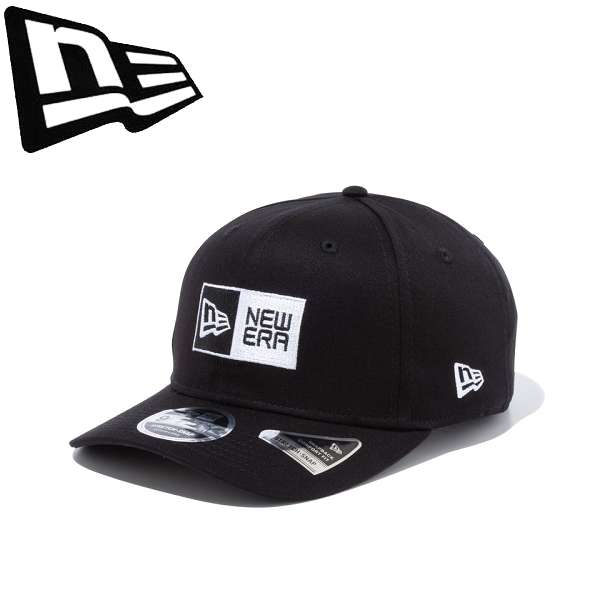◆◆ <ニューエラ> NEWERA キャップ 9FIFTY ストレッチスナップ ボックスロゴ ブラック 14524914