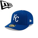 ◆◆ <ニューエラ> NEWERA キャップ LP 59FIFTY MLBオンフィールド カンザスシティ・ロイヤルズ ゲーム 14524670(4)