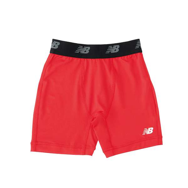 ◆◆メール便発送 ＜ニューバランス＞ NEW BALANCE ジュニアストレッチインナーパンツ (JJPF7386) (RED：RED)