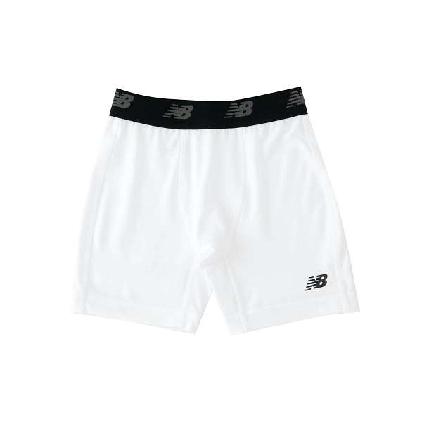 ◆◆メール便発送 ＜ニューバランス＞ NEW BALANCE ジュニアストレッチインナーパンツ (JJPF7386) (WT：WT)
