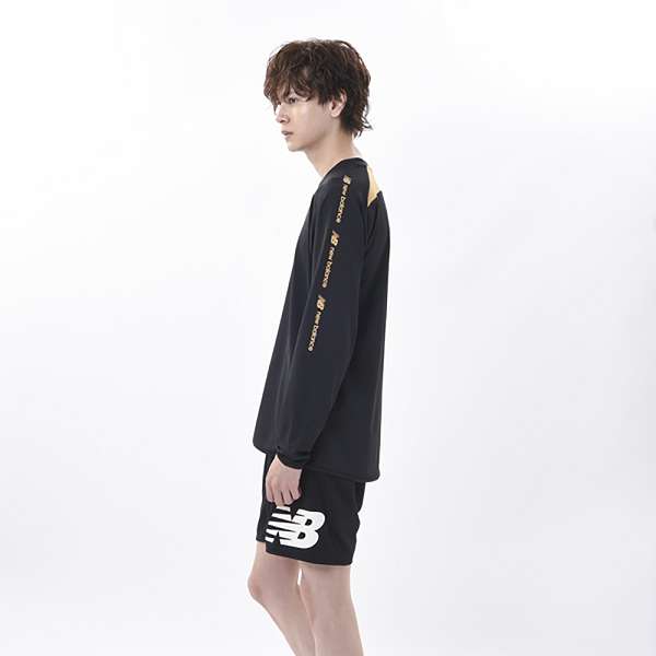 ◆◆メール便発送 ＜ニューバランス＞ NEW BALANCE ミドルレイヤートップ クルー (JMTF1023) (BLG：BLG)