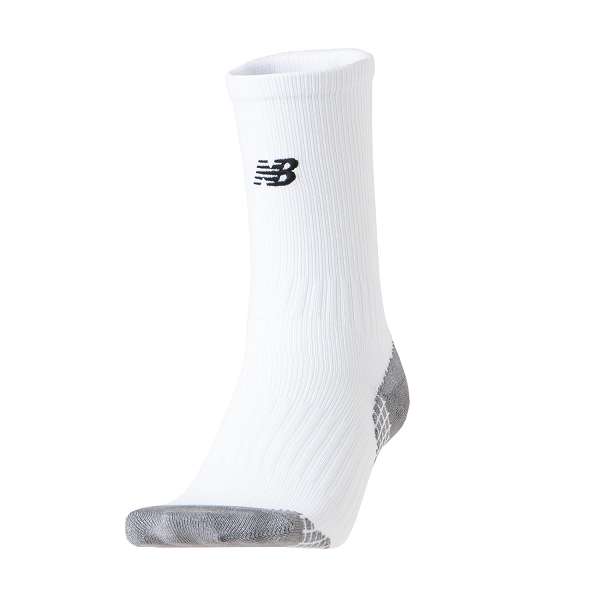 ◆◆メール便発送 <ニューバランス> NEW BALANCE トレーニンググリップソックス ナノフロント LAS45645 (WT) サッカー・フットサル