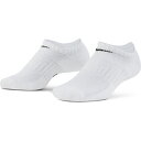 ◆◆メール便発送 <ナイキ> NIKE 3P エブリデイ クッション ノーショウ ソックス SX7673 (100)