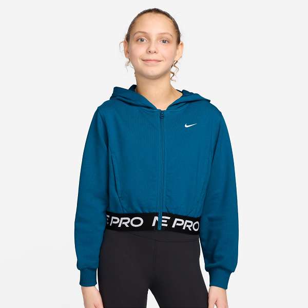 ◆◆ ＜ナイキ＞ NIKE YTH ガールズ NP DF フルジップ フリース L/S フーディ HQ9312 (301)