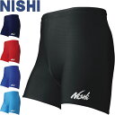 ◆◆メール便発送 <ニシスポーツ> NISHI クオータータイツ ユニセックス 陸上競技 N76-36