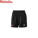 ◆◆●メール便発送 【ニッタク】 Nittaku ルミスターショーツ NW-2503 (71:ブラック) 卓球 ウェア ゲームパンツ ユニセックス