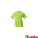 ◆◆●メール便発送 【ニッタク】 Nittaku ドライTシャツ NX-2062 (41:ライトグリーン) 卓球 ウェア ユニセックス