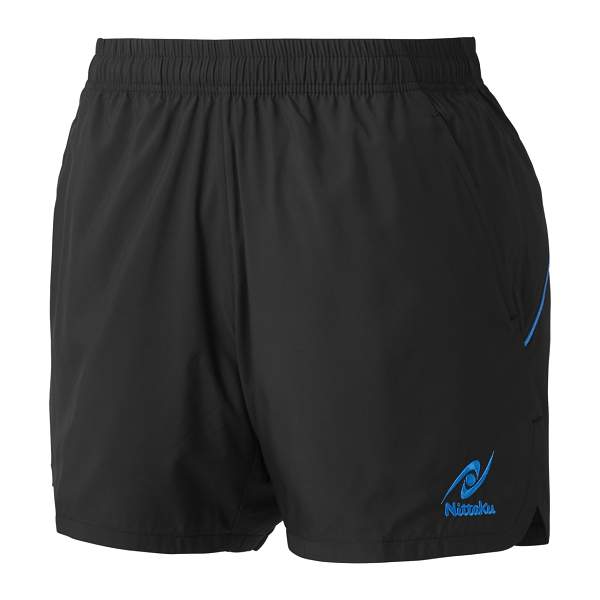 ◆◆●メール便発送 【ニッタク】 カルマルショーツ (KA-2：BK/ブルー) 卓球 ウェア NW-2509-KA-2