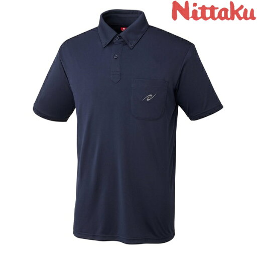 ◆◆メール便発送 <ニッタク> Nittaku ソフトポロシャツ NX2011 (02)ネイビー 卓球 ◆◆メール便発送 <ニッタク> Nittaku ソフトポロシャツ NX2011 (02)ネイビー 卓球