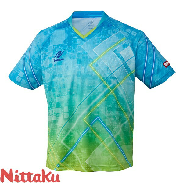 ◆◆メール便発送 ＜ニッタク＞ Nittaku ブライトネオン シャツ NW2212 (03)