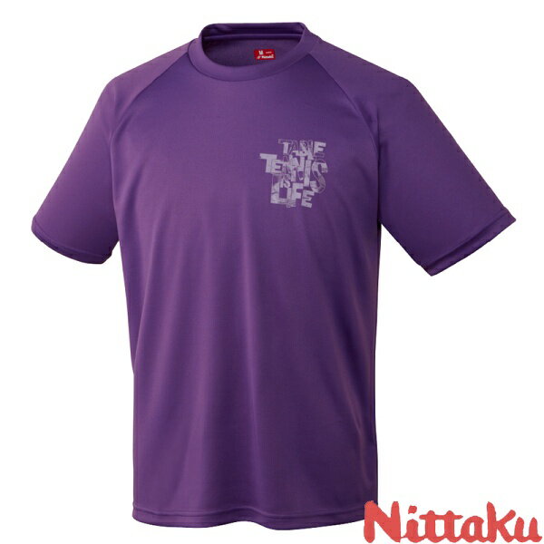 ◆◆メール便発送 ＜ニッタク＞ Nittaku ワンポイント Tシャツ NX2016 (50)