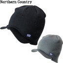 ◆◆メール便発送 <ノーザンカントリー> 【northern country】 ユニセックス ビーニー(つば付きタイプ) ニット帽 スノーボード NA9219