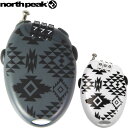 ◆◆メール便発送 <ノースピーク> north peak ケーブルロック(ダイヤル式) スノーボード スキー NP3324