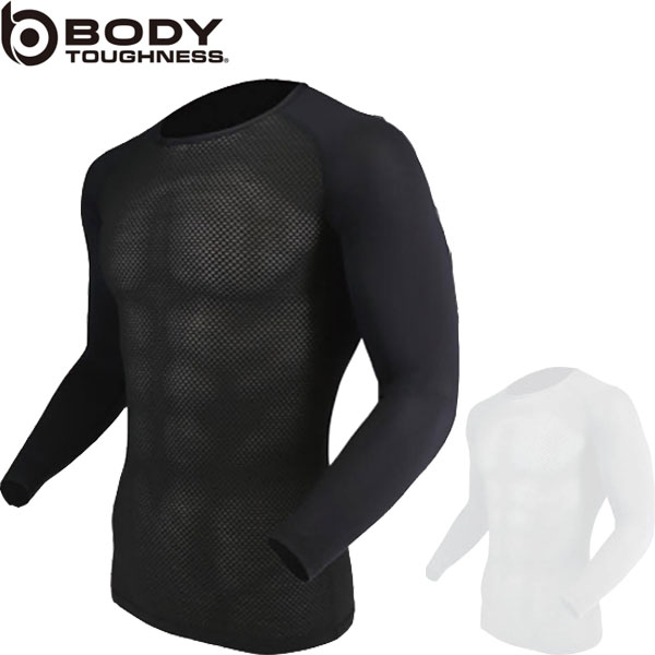 ◆◆メール便発送 ＜おたふく手袋＞ メンズ BT冷感3DファーストレイヤーUVカットスリーブクルーネックシャツ インナーウェア JW-715