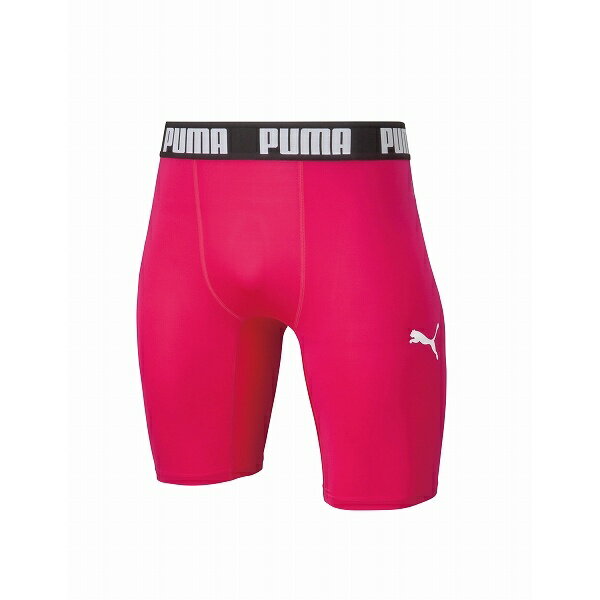 ◆◆メール便発送 <プーマ> PUMA コンプレッション ショートタイツ 656333 (11:ラズベリー/ホワイト)