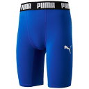 ◆◆送料無料 メール便発送 ＜プーマ＞ PUMA コンプレッション ジュニアショートタイツ 656334 (10：チームローヤル/ホワイト)