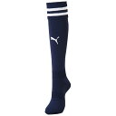 ◆◆ <プーマ> PUMA ライン入り ストッキング 729881 (06:ピーコート/プーマホワイト)