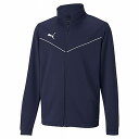 ◆◆ <プーマ> PUMA TEAMRISE トレーニングジャケット JR 657652 (06:ピーコート/プーマホワイト)(4)