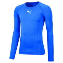 ◆◆送料無料 メール便発送 ＜プーマ＞ PUMA LIGA BASELAYER SS Tシャツ LS 658223 (02) サッカー・フットサル