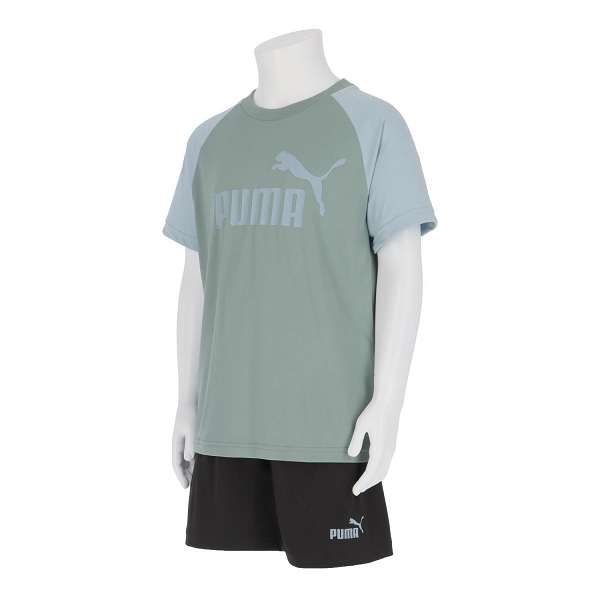 ◆◆メール便発送 ＜プーマ＞ PUMA ESS NO.1 ロゴ ポリ Tシャツ and ショーツ セット B 687868 (30)
