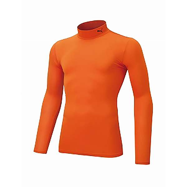 ◆◆メール便発送 ＜プーマ＞ PUMA コンプレッション ジュニア モックネック LS シャツ 656332 (08) サッカー・フットサル