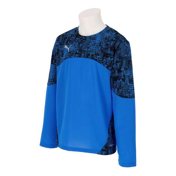 ◆◆メール便発送 ＜プーマ＞ PUMA indiviFTBL PRO LS シャツ JR 660377 (07) サッカー・フットサル
