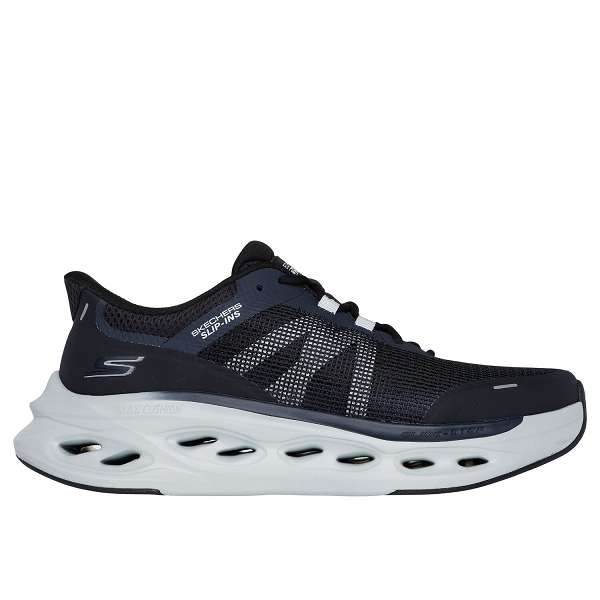 ◆◆ ＜スケッチャーズ＞ SKECHERS スリップインズ：マックスクッショニング グライドステップ - アバディーン 220422 (BKGY) スニーカー