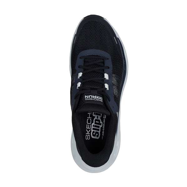◆◆ ＜スケッチャーズ＞ SKECHERS スリップインズ：マックスクッショニング グライドステップ - アバディーン 220422 (BKGY) スニーカー