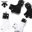 メール便発送 即納可☆ 【DESCENTE】デサント バレー 2足組 ショートソックス DVB9435S2