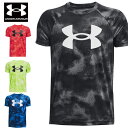 送料無料 メール便発送 即納可★【UNDER ARMOUR】アンダーアーマー UAテック ビッグロゴ プリント S/S ジュニア Tシャツ 1363278