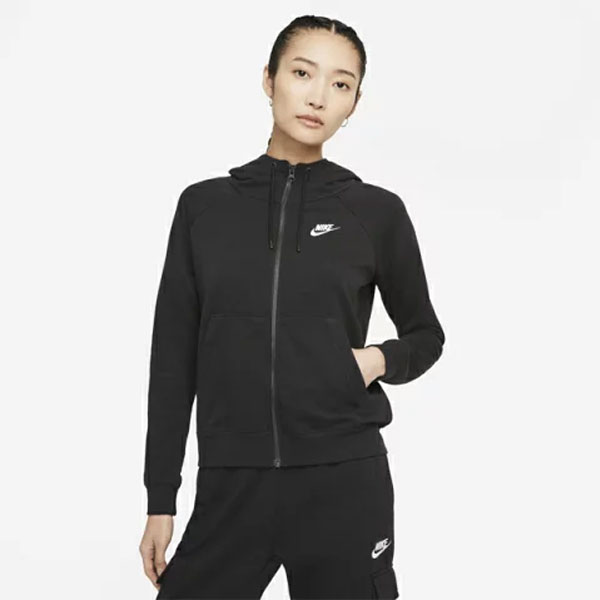 ナイキ パーカー レディース 即納可★ 【NIKE】ナイキ ウィメンズ エッセンシャル フレンチテリー フルジップフーディ パーカースウェット レディース BV3343 010