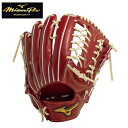 即納可★【MIZUNO PRO】硬式用ミズノプロ Classic 外野手用:サイズ18N 1AJGH30007 4680