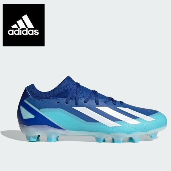 即納可☆【adidas】アディダス エックス クレイジーファスト.3 HG/AG / 土 人工芝用 / X Crazyfast.3 HG/AG サッカースパイク ID9345