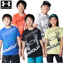 送料無料 メール便発送 即納可★【UNDER ARMOUR】アンダーアーマー UAテック スーパービッグロゴ S/S Tシャツ ジュニア 1384684