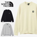 即納可★ 【THE NORTH FACE】ノースフェイス ヘザーロゴクルー ユニセックス NT12334