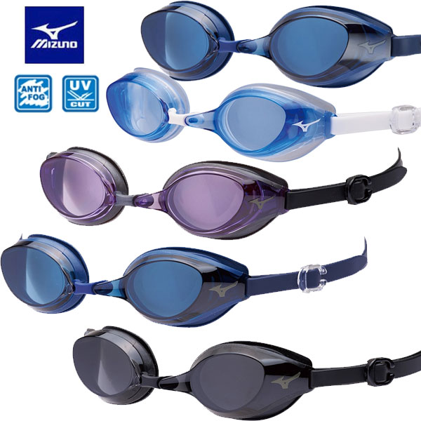 定形外発送 即納可★【MIZUNO】ミズノ スイミングゴーグル クッションタイプ/一体成形 フィットネス N3JE8000