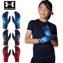 メール便発送 即納可★【UNDER ARMOUR】アンダーアーマー UAスターター バッティンググローブ ジュニア 両手用 1384754(4)