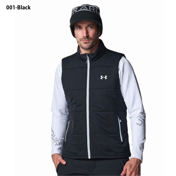 即納可★ アンダーアーマー UAドライブ プロ インサレーテッド フルジップ ベスト ゴルフ 6007925