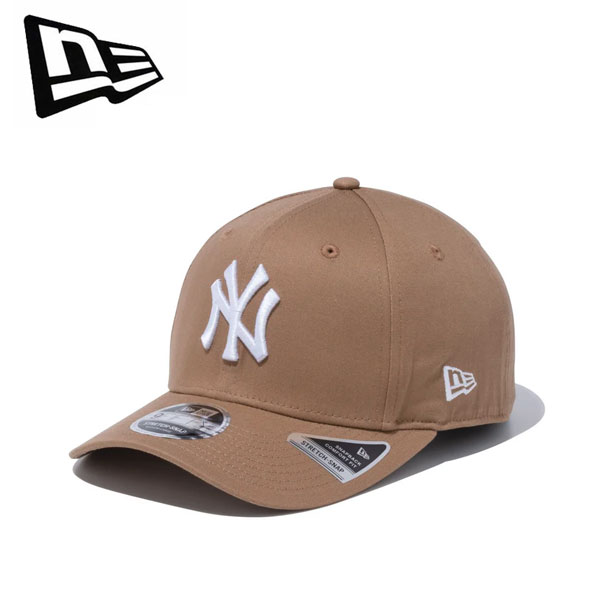 即納可★【NEW ERA】ニューエラ キャップ 9FIFTY ストレッチスナップ ニューヨーク・ヤンキース カーキ × ホワイト 14524910