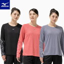メール便発送 即納可★ 【MIZUNO】ミズノ 【汗処理/通気】ドライエアロフローTシャツ 長袖 32MAC824