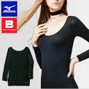 メール便発送 即納可★ 【MIZUNO】ミズノ 女子のブレスサーモ ラウンドネック 長袖シャツ ウィメンズ C2JA782108