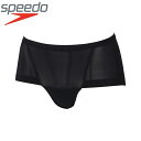 ◆◆□送料無料 メール便発送 ＜スピード＞ Speedo ボックスショーツ(レディース／スイム用インナー) SD96U01 (K：ブラック)