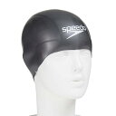 ◆◆□メール便発送 <スピード> Speedo Aqua-VアクアVキャップ(スイムキャップシリコン) SD98C70 (K:ブラック) スイムキャップ