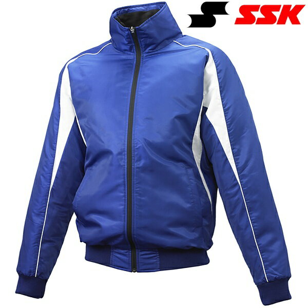 ◆◆ <エスエスケイ> SSK グラウンドコート フロントフルZIP(中綿) BWG1008 (6310)