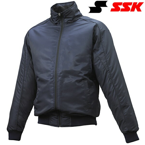 ◆◆【特価】 ＜エスエスケイ＞ SSK グラウンドコート フロントフルZIP(中綿) BWG1008 (70)