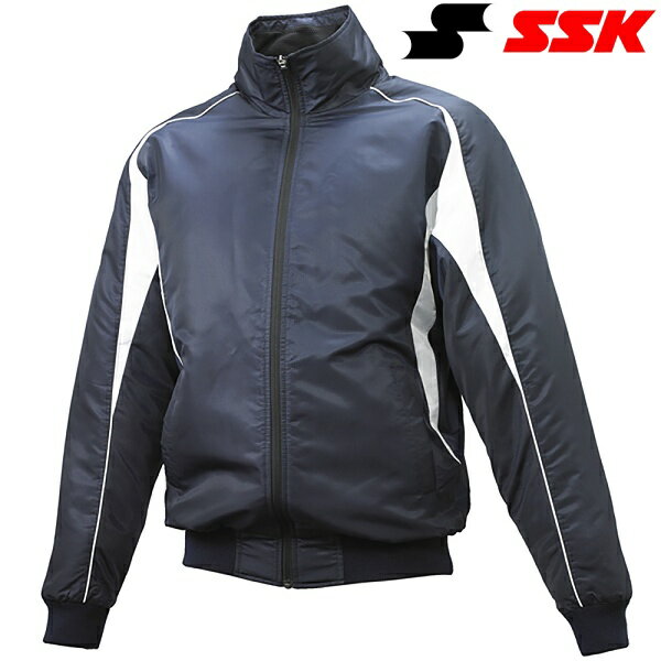 ◆◆【特価】 ＜エスエスケイ＞ SSK ジュニア グラウンドコート フロントフルZIP(中綿) BWG1008J (7010)