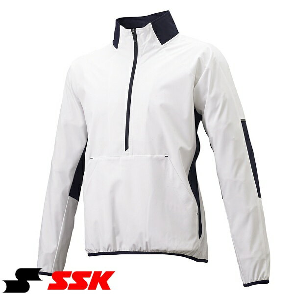 ◆◆【特価】 ＜エスエスケイ＞ SSK 長袖ハーフZIPボンディングジャケット BWP2002 (1070)